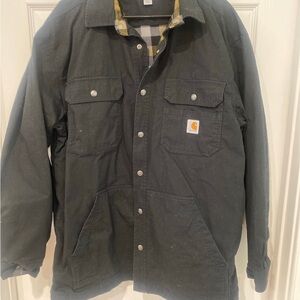 Carhartt Men's Dark Gray Shirt Jacket